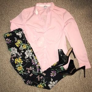 H&M Floral Dress Pants